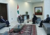 الرئيس عون عرض مع رئيس الطائفة الانجيلية في لبنان وسوريا الأوضاع العامة في لبنان والمنطقة