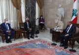 الرئيس عون التقى الأمين العام للاتحاد الدولي لجمعيات الصليب الأحمر والهلال الأحمر