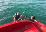 وحدة الانقاذ البحري تعمل على إنقاذ 17 شابا على يخت مقابل شاطئ صيدا