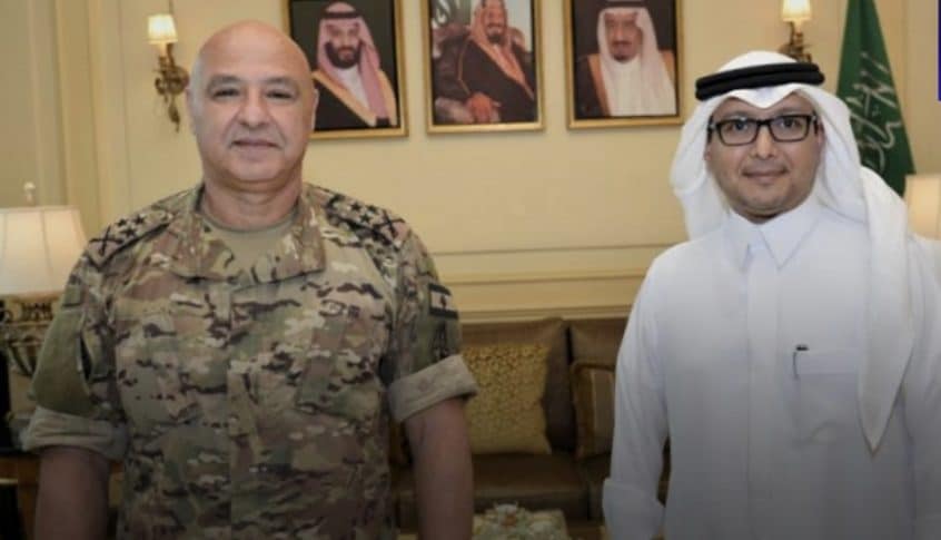 السفير السعودي استقبل قائد الجيش