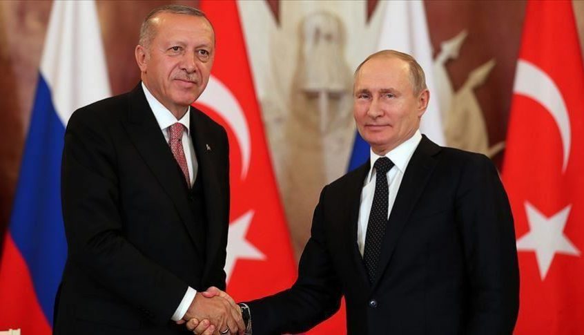 الرئاسة التركية: أردوغان وبوتين بحثا في اتصال هاتفيّ التطورات في سوريا