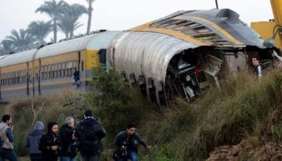 إصابة 40 مواطنا في حادث قطار الإسكندرية