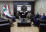 جوزيف عون التقى في اليرزة السفير المصري والسفيرة السويسرية