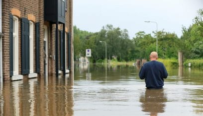 فرار الآلاف في هولندا بعد فيضان أحد السدود (بالصور)
