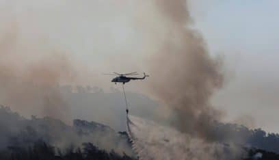 وصول فريق طوارئ قطري إلى تركيا للمشاركة في إهماد الحرائق