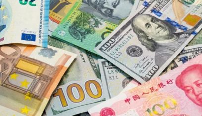 انخفاض الدولار مقابل العملات الاجنبية