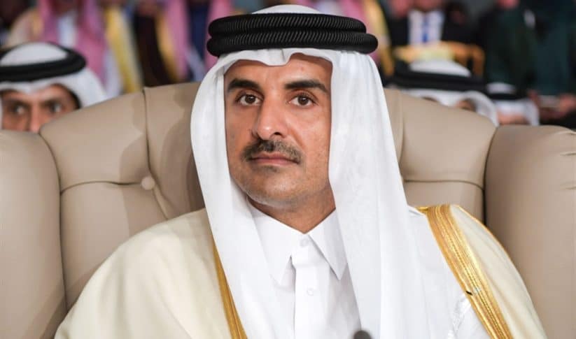 أمير قطر: لعدم استخدام المأساة الإنسانية في سوريا لأغراض سياسية