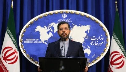 خطيب زاده: إيران لن تتساهل أبداً مع وجود الكيان الصهيوني على حدودها
