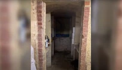 بالفيديو: بريطاني يكتشف أنفاقاً خفية تحت منزله فيها قطع أثرية!