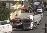 بالفيديو: دخول قافلة صهاريج المازوت إلى بلدة العين البقاعية