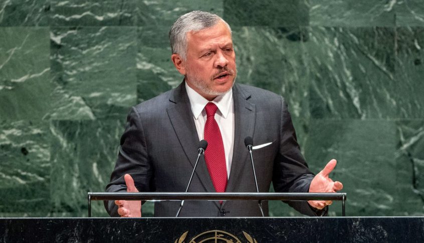 ملك الأردن حذر من خطورة التصعيد الأخير لانه قد يدفع بالمنطقة إلى حالة من انعدام الأمن والاستقرار