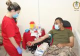 الجيش: تنظيم حملة تبرع بالدم في مستشفى ابلح العسكري