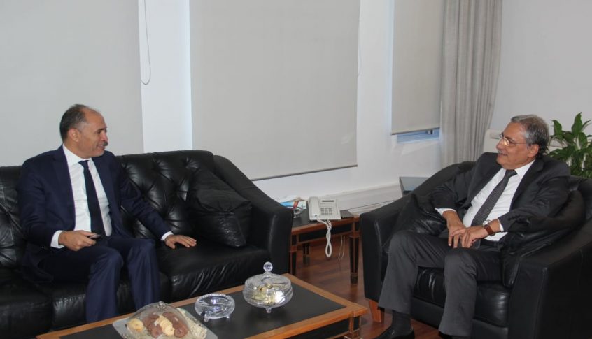 الخوري بحث مع السفير التونسي في اطر التعاون