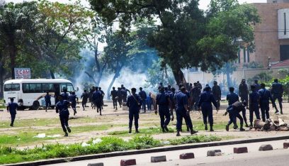 احتجاجات في الكونغو الديمقراطية