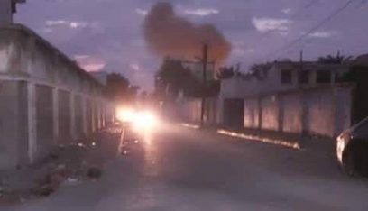 انفجار قرب مطار عدن بجنوب اليمن