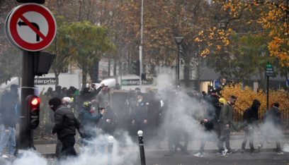 شرطة باريس: إصابة 31 شرطيا جراء مواجهات اليوم مع الجالية الكردية