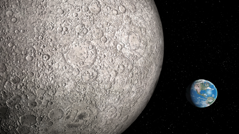 رصد “كوخ غامض” على الجانب المظلم من القمر!