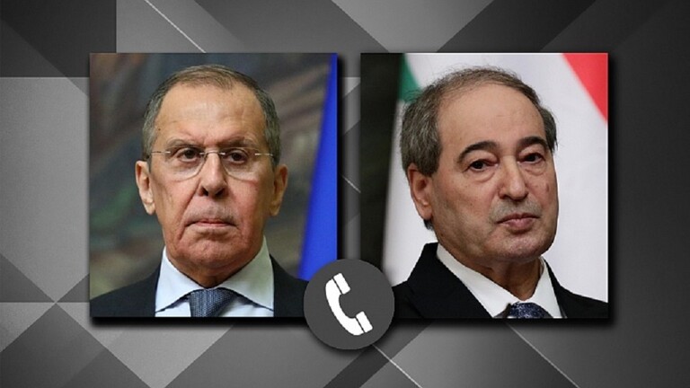 موسكو: اتصال هاتفي بين لافروف والمقداد بطلب من الطرف السوري