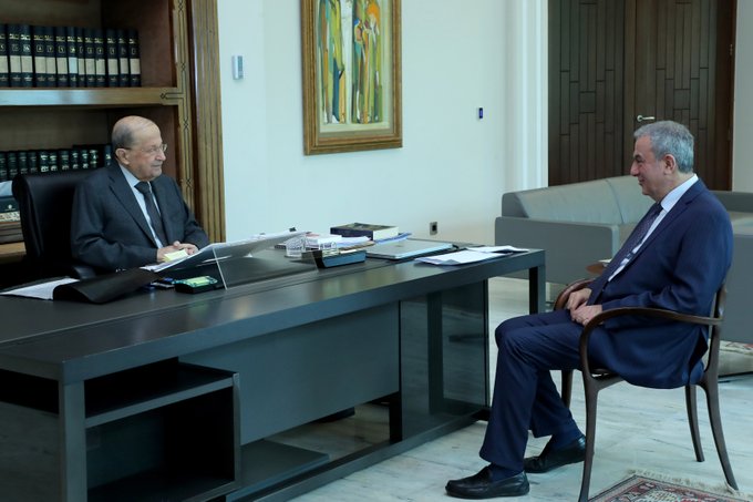 الرئيس عون عرض مع سفير لبنان في الفاتيكان التحضيرات لزيارة المونسنيور غالاغير