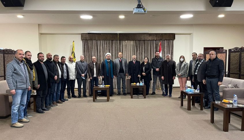 وفد من الوطني الحر برئاسة الخطيب جال على فعاليات جبيل والتقى اللقيس ومسؤول حزب الله في المنطقة