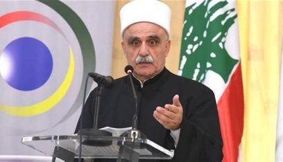شيخ العقل: لا يمكن ان ننجر الى فتنة طائفية مع اخواننا الشيعة فالفتنة ليست في مصلحة لبنان