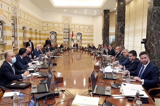 بدء جلسة مجلس الوزراء في قصر بعبدا