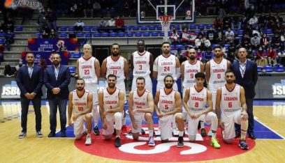 خسارة لبنان امام الاردن في تصفيات مونديال كرة السلة