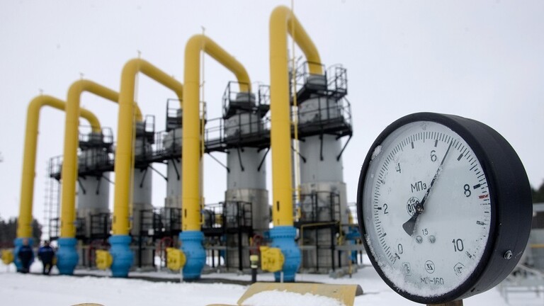 حجم ضخ الغاز عبر أوكرانيا يبلغ حده الأقصى اليوم