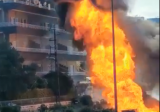 بالفيديو: انفجار بيك آب على اوتوستراد الزوق.. اليكم التفاصيل