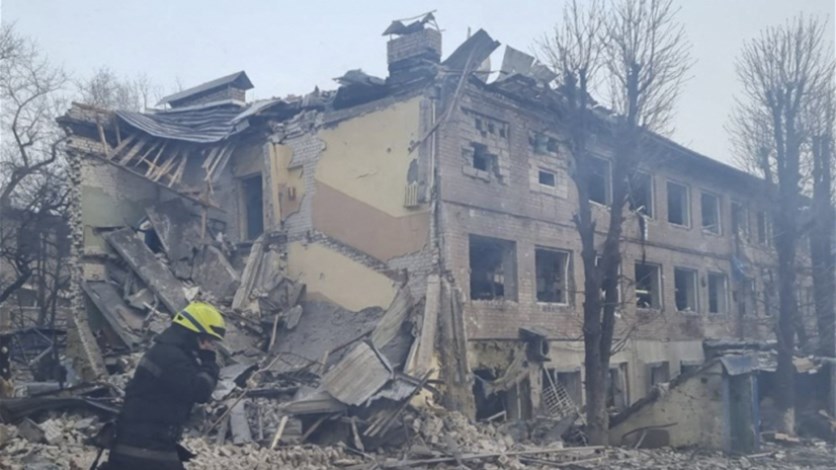 دوي صفارات الإنذار في مدينة أوديسا الأوكرانية