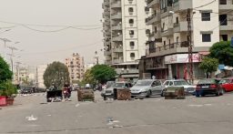 مسلحون أطلقوا  النار في الهواء عند طريق مشروع القبة- طرابلس