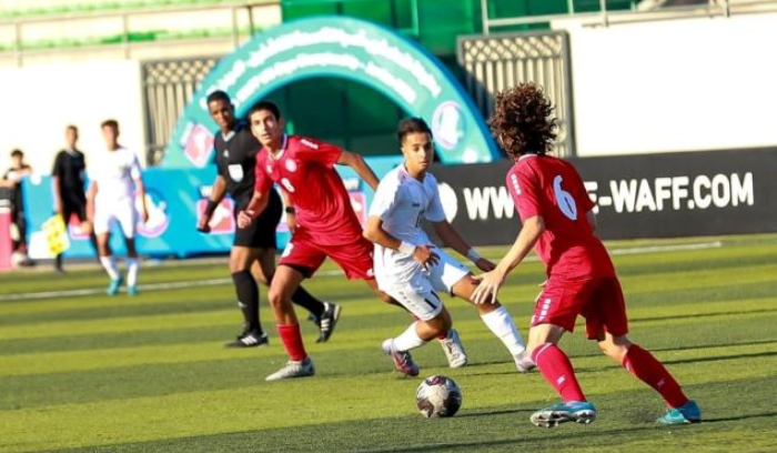 لبنان وصيفا للاردن في بطولة غرب آسيا للناشئين في كرة القدم
