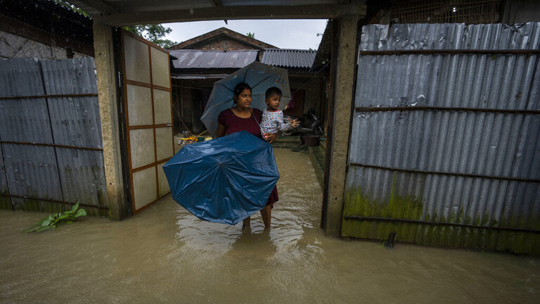الهند.. الفيضانات تلحق أضرارًا بالملايين من السكان