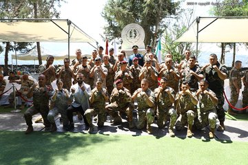 الجيش افتتح مدرسة الفنون القتالية العسكرية(LAFMA School)التي تم تجهيزها بهبة من السلطات الإيطالية(بالصور)
