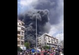 بالفيديو: انفجار خزان مازوت تابع لمولد كهربائي في الضاحية
