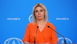 زاخاروفا: تشكيلة الوفد الروسي الى محادثات إسطنبول هي نفسها
