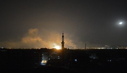 خسائر مادية جراء غارات إسرائيلية على ريف دمشق
