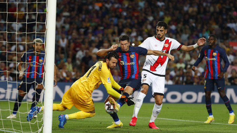 الدوري الإسباني.. برشلونة يسقط في كمين فاييكانو