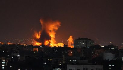 غزة تحت نيران العدوان الاسرائيلي المستمر والجهاد الإسلامي تتوعد بمزيد من الصواريخ على مستعمرات العدو