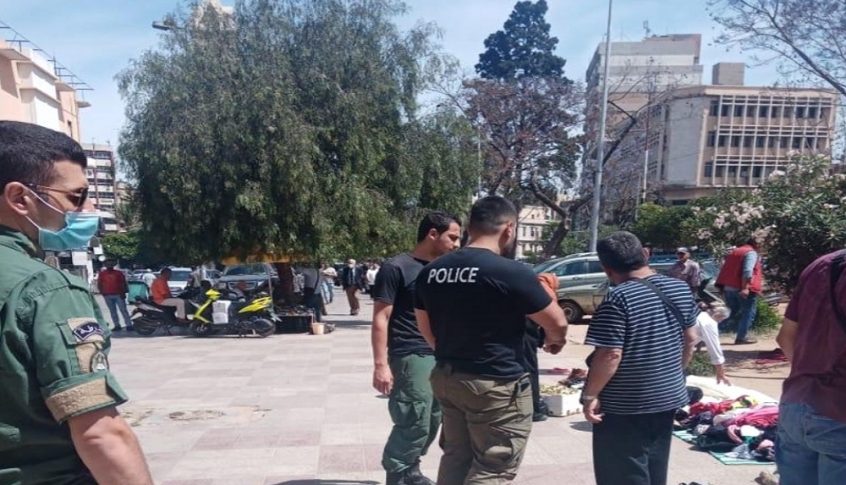 بلدية طرابلس أزالت المخالفات والتعديات في شارع عشير الدية بمؤازرة أمنية