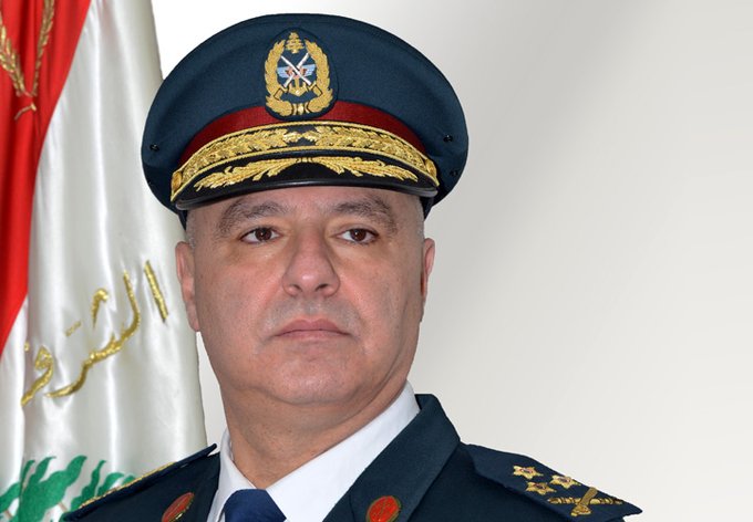 لقاء لقائد الجيش مع فرونتسكا وبحث في اوضاع لبنان والمنطقة