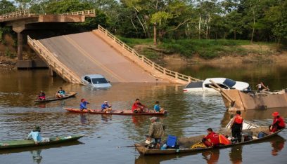 انهيار جسر في البرازيل.. سقوط 3 قتلى على الأقلّ و14 جريحاً