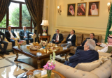 بخاري بحث مع شقير ووفد من القطاع الخاص في سبل تفعيل العلاقات التجارية بين لبنان والسعودية