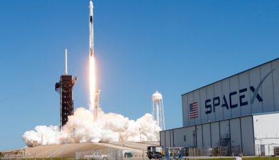 وصول طاقم من SpaceX إلى محطة الفضاء الدولية