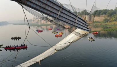 ارتفاع عدد قتلى انهيار جسر في الهند