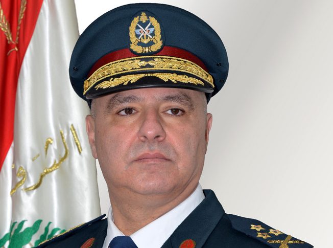 قائد الجيش بحث في الأوضاع في لبنان والمنطقة مع عضو اللجنة المركزية لحركة فتح