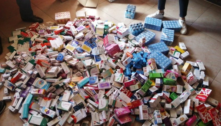 نازحون سوريّون يبيعون أدوية مهرّبة.. في قبضة أمن الدّولة!