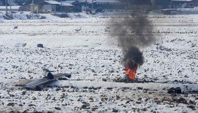 تحطّم طائرة مقاتلة كورية جنوبية ونجاة الطيارين