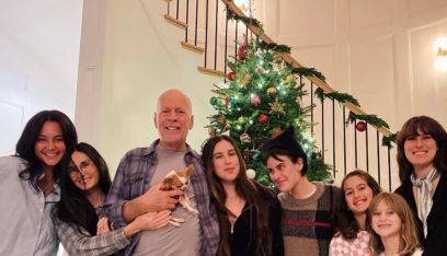 قبل تدهور حالته الصحية.. بروس ويليس يحتفل بعيد الميلاد برفقة عائلته
