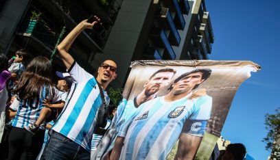 بالفيديو: استقبال مهيب لمنتخب الأرجنتين في بوينس آيرس